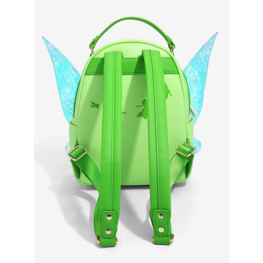 Loungefly Disney Peter Pan Tinkerbell wings figural backpack - Picture 3 of 4